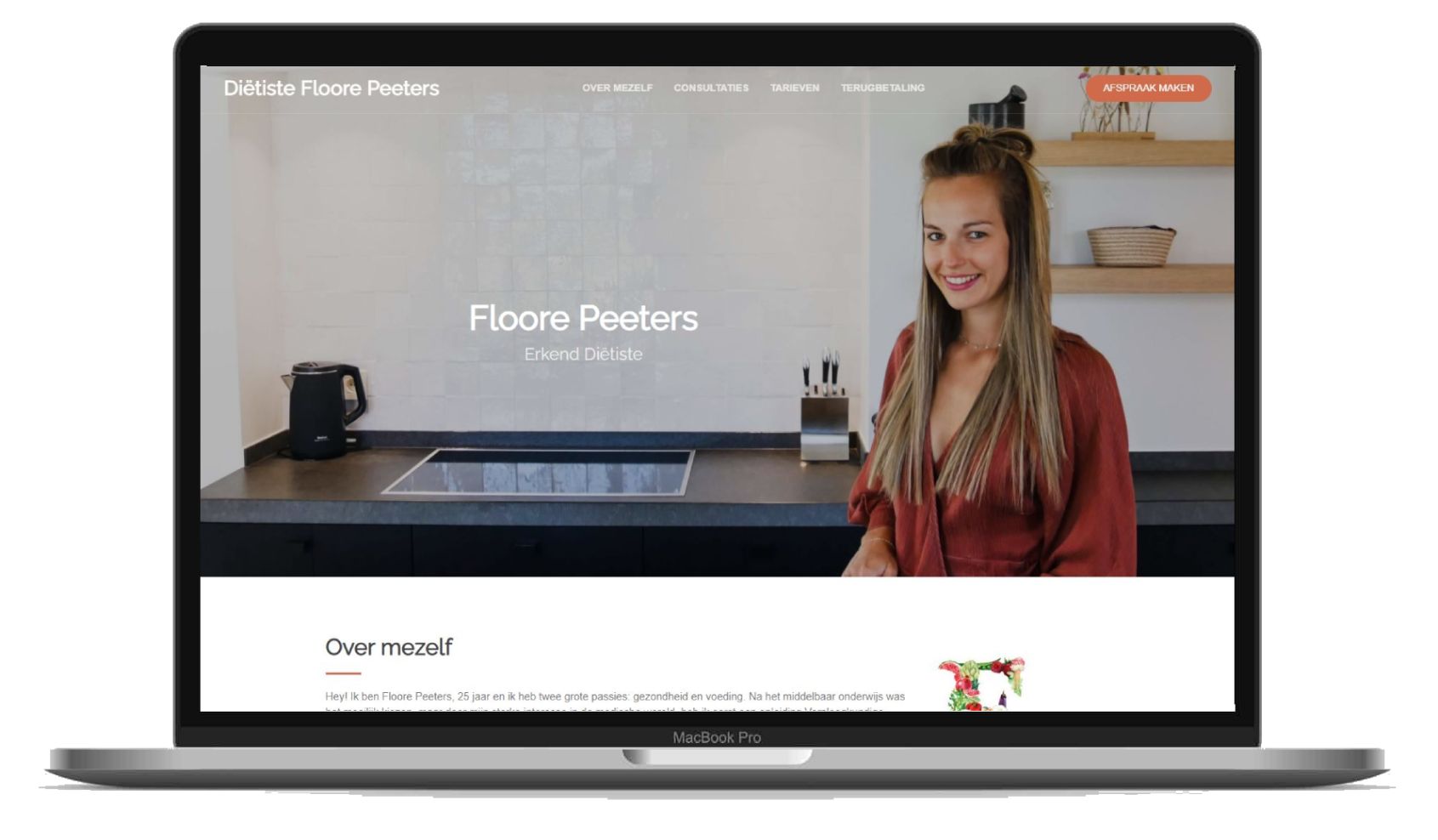 printscreen website Floore Peeters